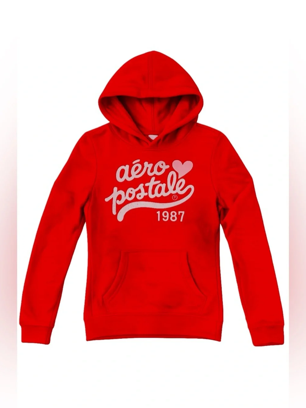 Aéropostale 1987 Matching Red Hoodie & Sweatpants Set Tags (BNWT)